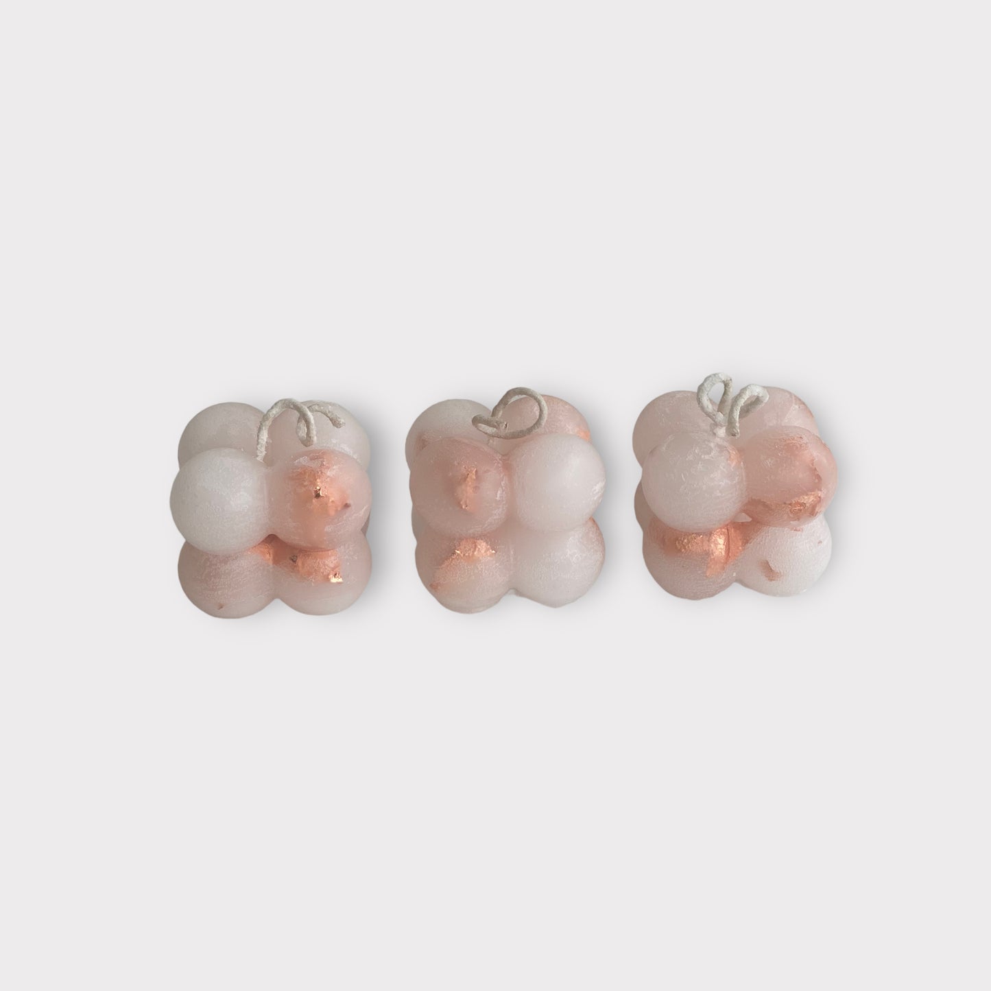 Mini Bubble Candle (Set of 3) - Gilded Collection