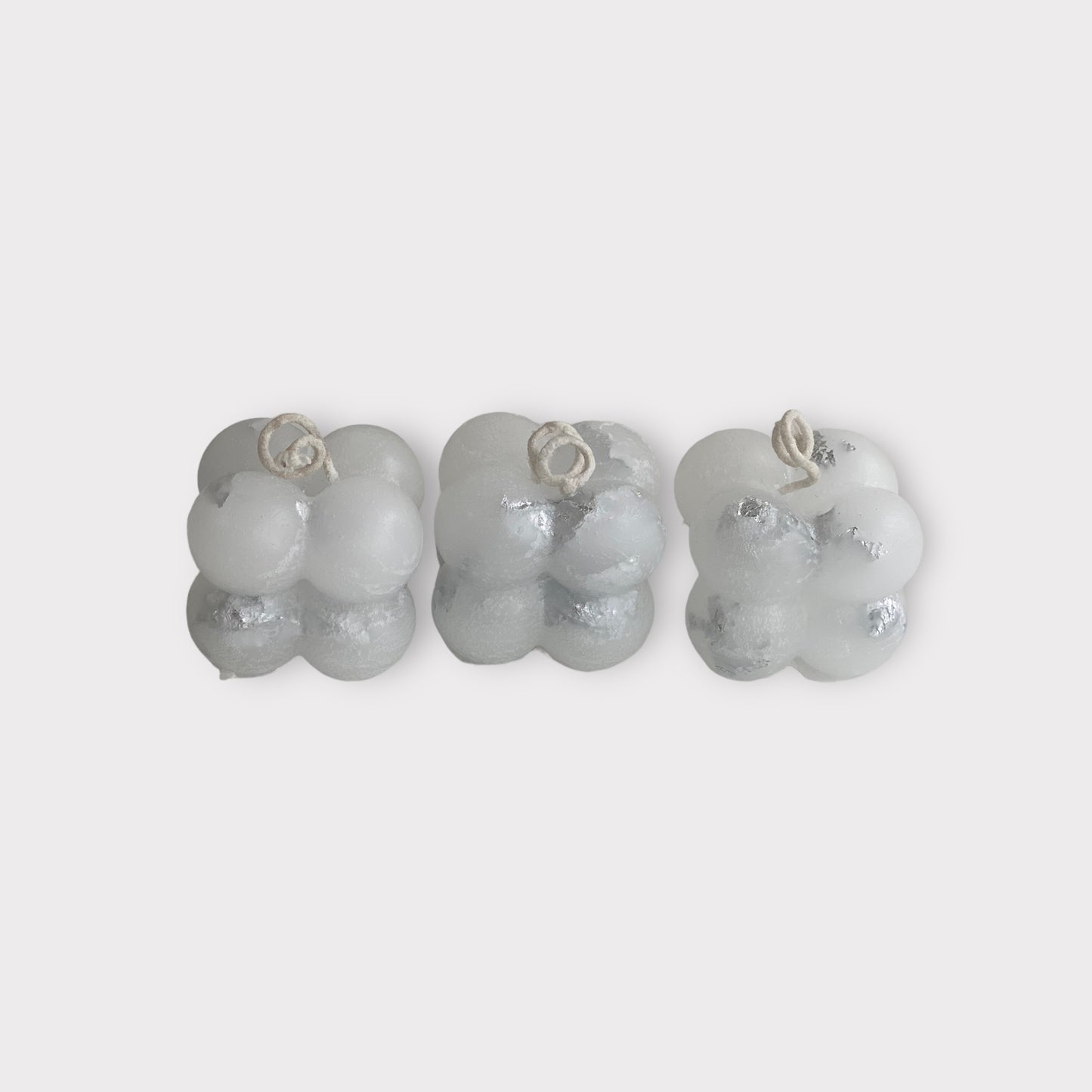 Mini Bubble Candle (Set of 3) - Gilded Collection